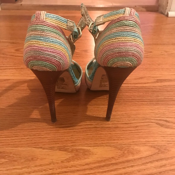 Bakers multi colored heels - Picture 4 of 4
